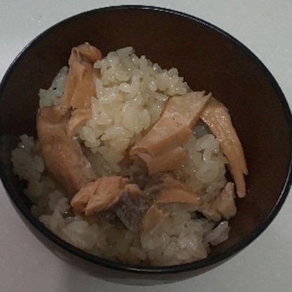 ひーじゃーまんさん♫夕飯に鮭の炊き込みご飯、簡単でとてもおいしかったです♥️
レポ、ありがとうございます(*^ーﾟ)
